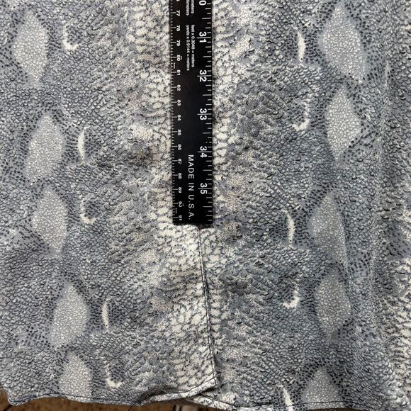 Oxygen Women Duster Cardigan Kimono Sheer Snakeskin Print Open Front 3X B107 - Picture 7 of 10